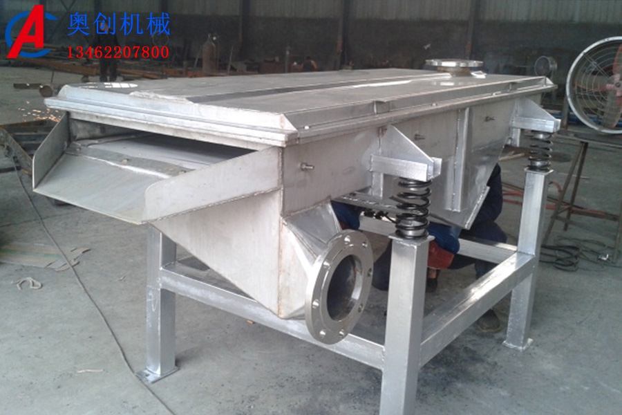 直線振動(dòng)篩的組成與特點(diǎn) 直線振動(dòng)篩的組成與特點(diǎn)